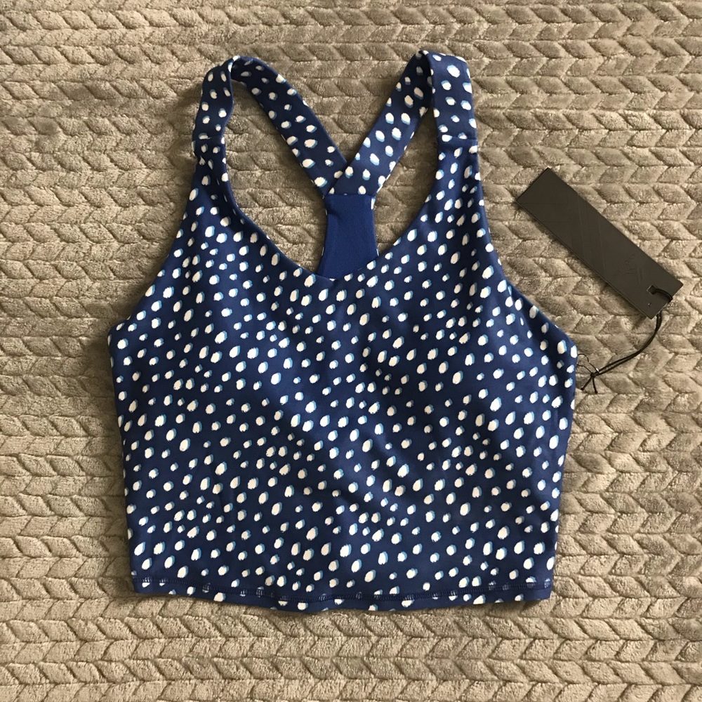 Kyodan | Printed Peached Jersey Bra Top